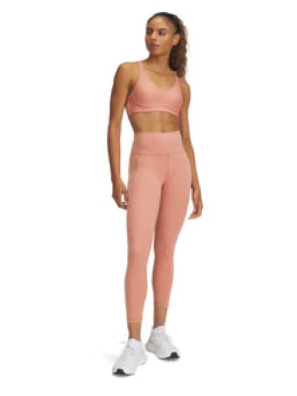 Under Armour Dusty Rose Seamless Active Ankle Pant